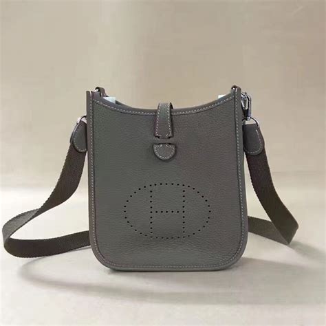 hermes evelyne mini grey|hermes evelyne price.